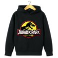 thumbnail image 2 of Ropa para niños Sudadera con capucha con estampado de dinosaurios de Jurassic Park para niños y niñas, sudadera de ocio para primavera y otoño, abrigo para niños de 3 a 12 años, 2 of 4