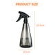 thumbnail image 2 of Botella pulverizadora de vidrio vacía - Contenedor grande recargable para aceites esenciales, productos de limpieza o aromaterapia - Pulverizador de gatillo con ajustes de niebla y chorro, 2 of 5