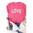 thumbnail image 2 of Distressed Love Graphic Tee T-Shirt, 2 of 6
