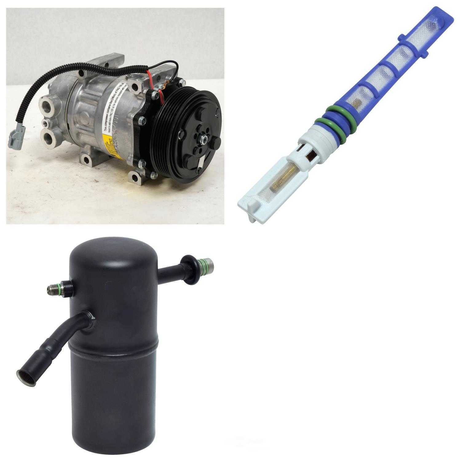 UAC CK 4357 Short Compressor Replacement Kit