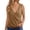 Brown, variant on Women's Wrap Tank Tops Casual V Neck Sleeveless Blouses with Cotton Linen Blend Fabric Breathable Summer Cami Brown M