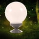 thumbnail image 2 of Post de lámpara de globo lámpara en forma de bola cubierta de la lámpara de la lámpara de la calle cubierta de lámpara al aire libre, 2 of 6