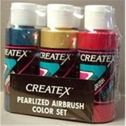 Createx Airbrush Pearlized 6-Color Set