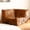Brown, variant on Congermom Bean Bag Ottoman, Foot Rest, Pouf Ottoman, Fireside Chair Memory Foam Lazy Bean Bag Sofa for Living Room, Bedroom, Dorm, Office (Grey)