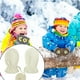 thumbnail image 5 of Guantes de esquí con forro polar grueso para bebé, guantes cálidos con dedos completos para invierno para niños pequeños, 5 of 5