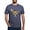 Heather Navy, variant on - Defiance_D Men's Deluxe T Shirt - Mens Tri-blend T-Shirt