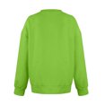 thumbnail image 5 of Women's Casual Fashion Solid Color V-Neck Long Sleeve Lightweight Pullover Sweatshirt with Pockets for Warmth and Comfortable Fit,Green,L, 5 of 6