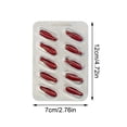 thumbnail image 3 of Stage Blood Capsules Fake Blood Pills for Theatrical Makeup Halloween Party and Haunted House Prop Use 2 Pack, 3 of 7