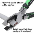 thumbnail image 2 of Cortador de cables Shearing Linesman de 8.5 pulgadas de Pliers ENGINEER, 2 of 7