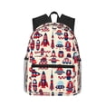 thumbnail image 1 of Fotbe Rocket Pattern Mochila Ligera Casual para Laptop para Hombres y Mujeres, Mochila Impermeable de Uso Diario, Mochila para Universidad, 1 of 6