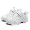 thumbnail image 5 of XZNPDUCQ Kids Shoes for Boys Girls Children Tennis Sports Athletic School Running Sneakers Casual Shoes Breathable Walking Shoes (White,1.5), 5 of 9