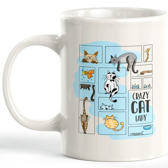Designs ByLITA Crazy Cat Lady Coffee Mug