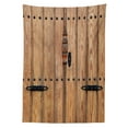 thumbnail image 3 of Ambesonne Wooden Tablecloth Rectangular Table Cover, Door Rusty Weathered Details, 60"x84", Pale Brown, 3 of 4