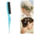 thumbnail image 1 of Hair Teasing Brush, Portable Curved Handle Safe  Tail Teasing Brush  for Home for Women, 1 of 8