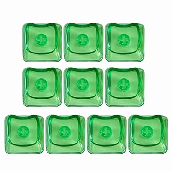 10Piece Translucent Color Keycaps For Mechanical Keyboard Keycap With M Cross Stem For Customizable Backlit Layouts