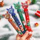 thumbnail image 2 of Ten Colors Ball-point Pen Cartoon Elk Pendants Noel Merry Decor Gifts For Kids Happy New Year 2024, 2 of 5