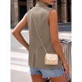 thumbnail image 6 of BTFBM Blazers For Women Spring Button Down Loose Vest Tops For Women Work Business Casual Outfits Summer Fashion, 6 of 9
