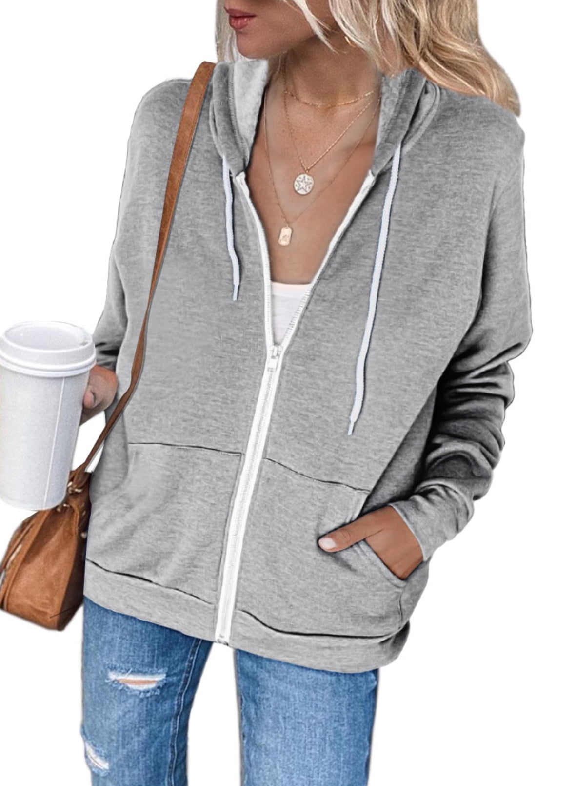 Casual Loose Fit Hoodies Top for Women Winter Lightweight Comfy Sweatshirt Christmas Print Button Neck Pullover Top 