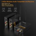 thumbnail image 2 of Transmisor y receptor de audio inalámbrico YMOO 3 en 1, 2 of 8