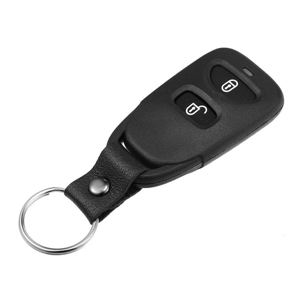 2 Button Replacement Key Fob Case Keyless Entry Remote Key Shell Cover for  Hyundai for Kia No Chip Black 