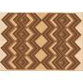 thumbnail image 1 of Ahgly Company Indoor Rectangle Patterned Saddle Brown Area Rugs, 2' x 4', 1 of 6