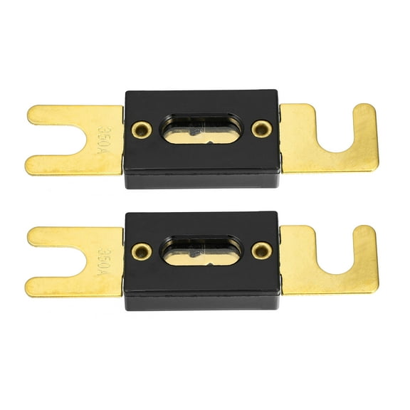 Unique Bargains 2pcs Fuse Replacement 350A ANL Fuses for Car Truck Motorcycle Boat Audio