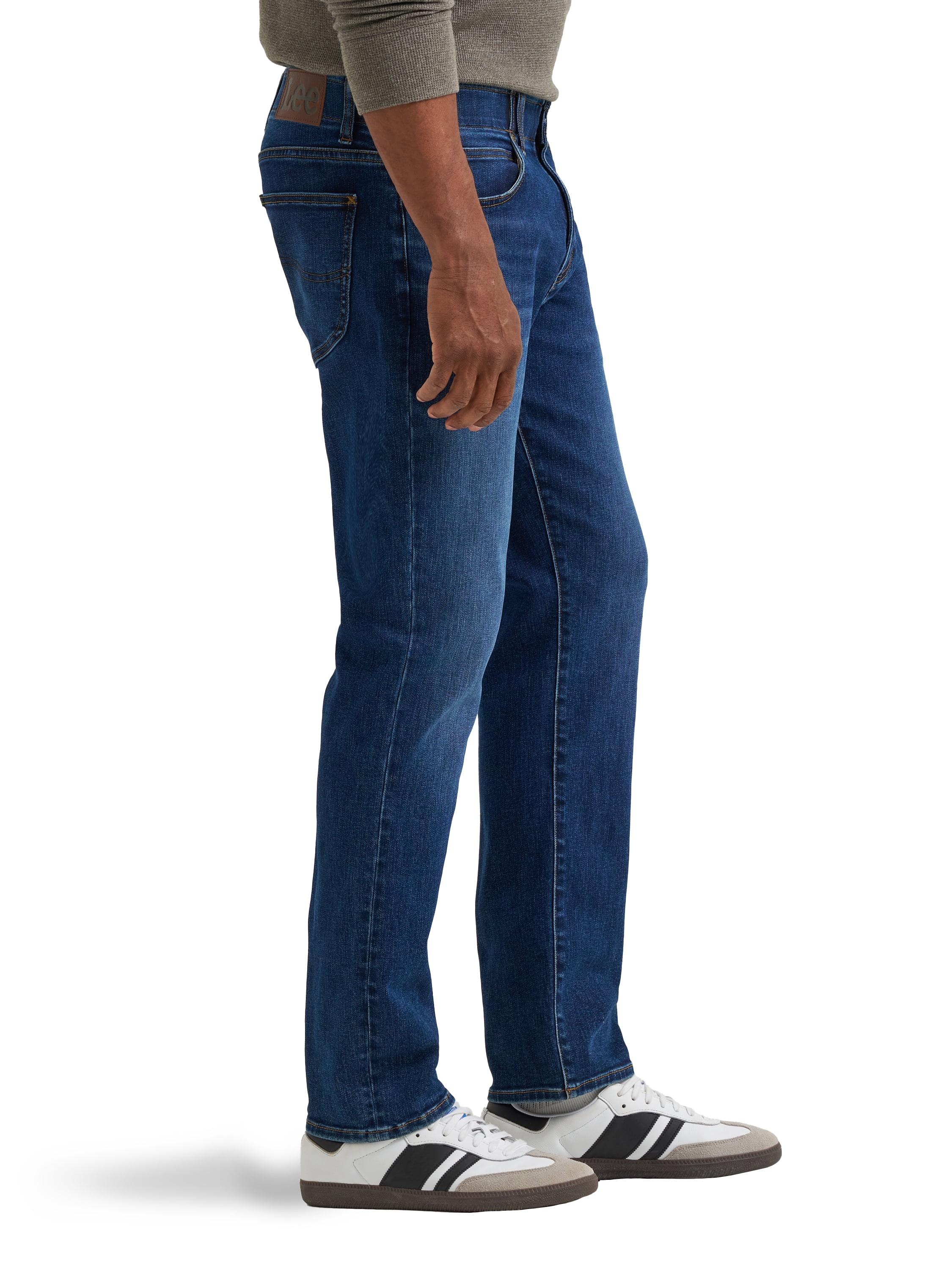 Lee Men’s and Big Men’s Extreme Motion Straight Fit Tapered Leg Jeans