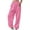Pink, variant on Bixock Women Fall and Winter Clothes,Women Casual Pants,Women's Fashion Casual Solid Elastic Waist Trousers Long Straight Pants