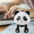 thumbnail image 4 of Solar Panda Figurine, Cute Smiling Home Car Dashboard Ornament, Solar Power Wealth Luck Fortune Toy with Light Sensor for Blessing, Easy Energy Conversion, 4 of 7