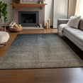 thumbnail image 6 of Addison Rugs Mayfield Washable Transitional Ombre Gray Rectangle Rug, 10' x 14', 6 of 6