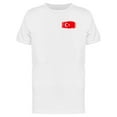 thumbnail image 1 of Brushstroke Turkey Flag Tee Men's -Image by Shutterstock, 1 of 1