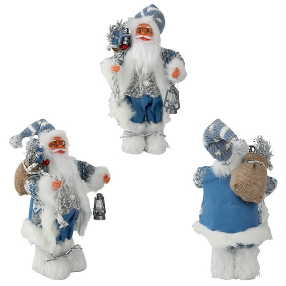 PUYA Christmas Santa Claus Doll Gift Toy Home Table Decoration Collectible Figurines For Xmas Holiday