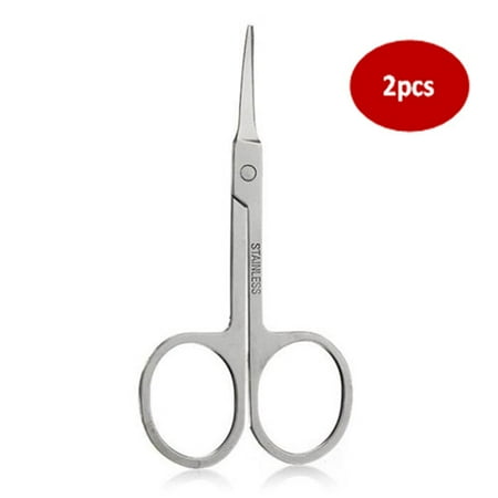 Night Life 2pcs Makeup Scissors Nose Hair Small Eyebrow