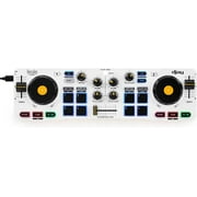 Open Box Hercules DJControl Mix – Bluetooth Wireless DJ Controller – dJay app – 2 Decks