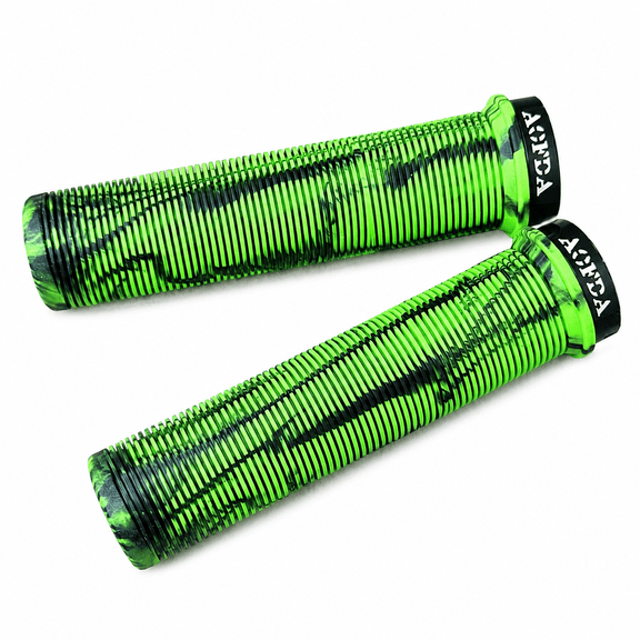 Universal Mountain Bike Handlebar Grips, Anti-Slip Soft Rubber Cycling Grips , Ergonomic Bicycle Hand Grips for MTB, Dirt Jumper, and Trail Riding