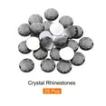 thumbnail image 3 of Flat Back Round Acrylic Rhinestones,25mm Grey Flatback Crystal Rhinestones for Crafts Decoration 25Pcs, 3 of 7