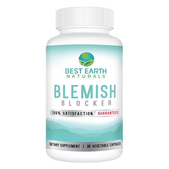 Best Earth Naturals Blemish Blocker, Skin Supplement,with DIM, Broccoli Extract, 30 Count