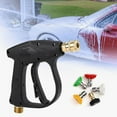 thumbnail image 4 of Nettoyeur Haute Pression Portable Sans Fil 3000PSI Haute Pression Étanche Poignée Ergonomique Lave-Auto à Main avec Buses, 4 of 8