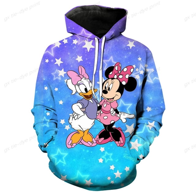 Sweaters Boys Girls Long Sleeve Casual Streetwear Pullovers 3D Print Sweatshirts Girls Boys Long Sleeve Cool Jacket Mickey MouseAdult-4XL Gao Jinjia LED