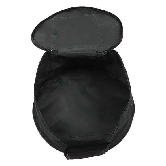 Raindrops 1Pack Black Bag for Snare Drum Portable and Durable Oxford Cloth 15.7x15.7x7.1in