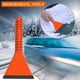 thumbnail image 4 of Ganfancp Automóvil Pala de Nieve Cepillo de Nieve Pala de Nieve Rascador de Nieve Descongelador Herramienta de Limpieza de Nieve Liquidación 1X Pala, 4 of 5