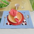 thumbnail image 5 of Independence Day Placemats - Set of 4, 4th of July Patriotic Table Mats for Home Decorations, American USA Flag Place mats for Memorial Day Home Kitchen Dinner, 5 of 6
