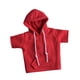 thumbnail image 5 of Sudadera con capucha para hombre a escala 1/12, ropa resistente, juguete decorativo para muñeca de 6 pulgadas, ropa de moda. Rojo, 5 of 9