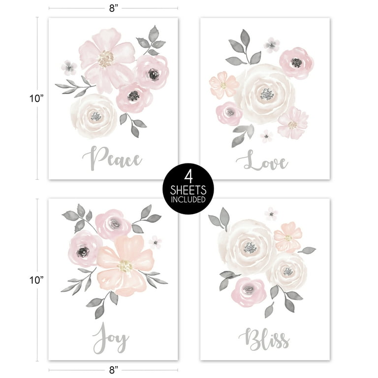 Sweet jojo designs watercolor floral deals
