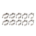 thumbnail image 6 of 10Pcs Spring Terry Clips Open Type Spring Steel Tool Clips Heavy Duty Water Pipe Clamps Hardware, 6 of 8