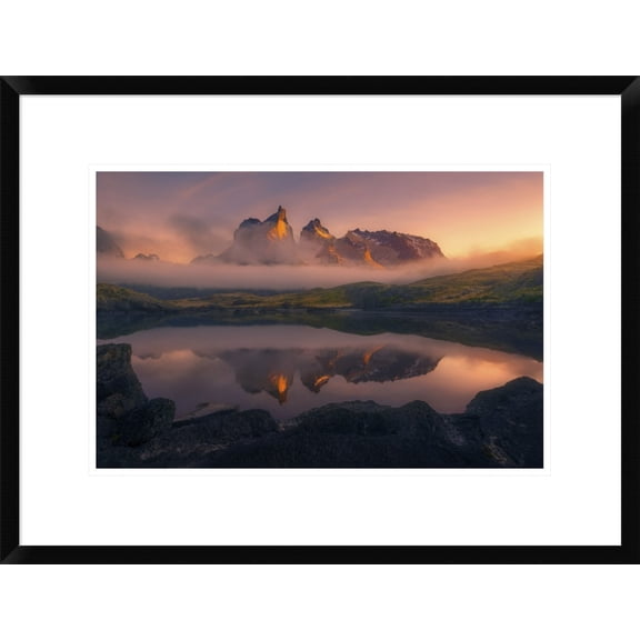 Global Gallery Chris Moore 'Eternity' Framed Wall Art