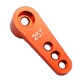 thumbnail image 1 of Bocina de Brazo servo Vogacara para Axial SCX10 D90 TRX4 TF2 CC01 Capra RC Aleación de aluminio Rojo, 1 of 6