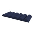 thumbnail image 4 of Cojín ergonómico de apoyo para la espalda con bolsillo lateral y cierre de cremallera para mayor versatilidad. Azul, 4 of 8