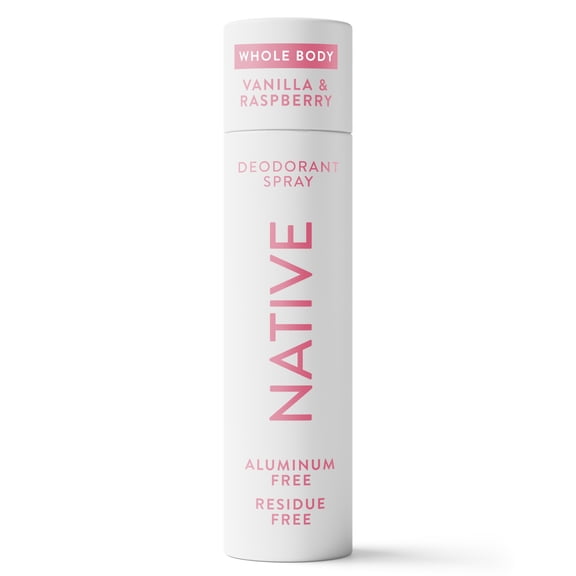 Native Whole Body Deodorant Spray for Women, Sandalwood & Shea Butter, 2.65 oz