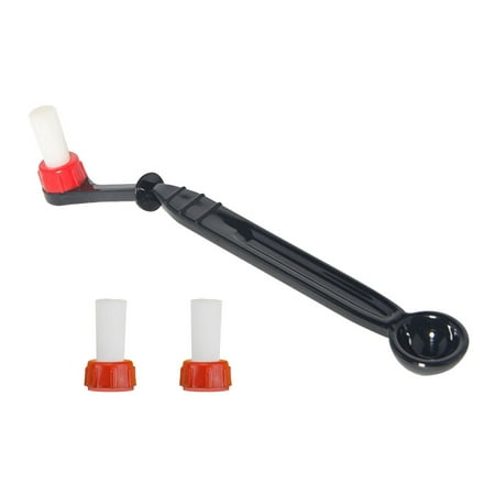 

FRCOLOR 3pcs Coffee Machine Brush Set Espresso Machine Brush Nylon Brush Head Coffee Cleaning Tool (1 Brush+2 Brush Heads)